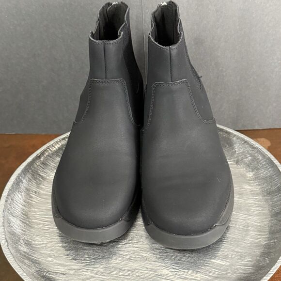 Alegria Womens slip resistant Frankie Asphalt black Boot size 37 classic style - Picture 6 of 16